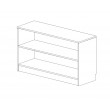 Credenza Open Shelves